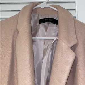 Zara Blush coat